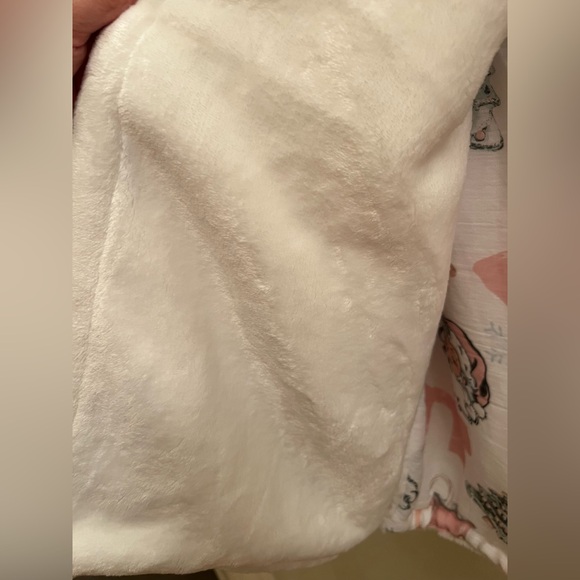 Printed Christmas Gauze Throw Blanket – Soft Plush Lined – 50x70 – NEW - Picture 6 of 8